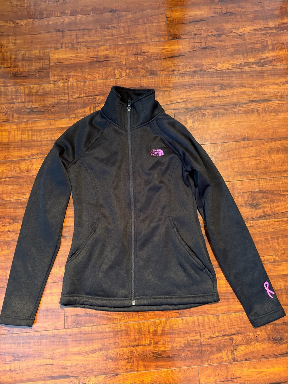 The North Face Apex Bionic Women's Full Zip Jacket with Breast Cancer Ribbon